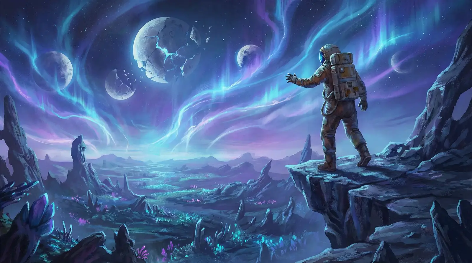 丝瓜视频 - 异星探索概念画作
